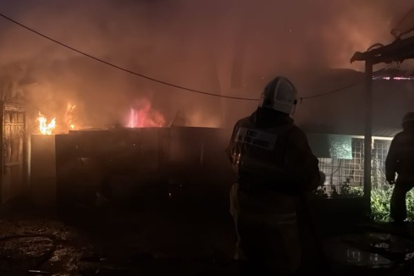 Крупный пожар в Алматы: 12 июня 2025, есть погибший