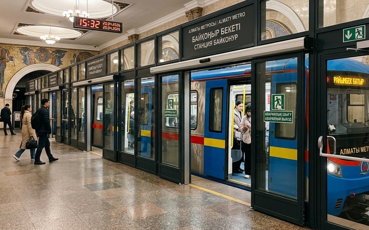 Алматы метросына платформалық есіктер орнатуға миллиардтар бөлінеді