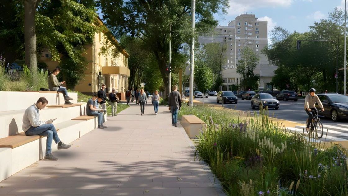 Алматыдағы Сәтпаев көшесін жаяу жүргіншілерге ыңғайлы ету жоспарлануда