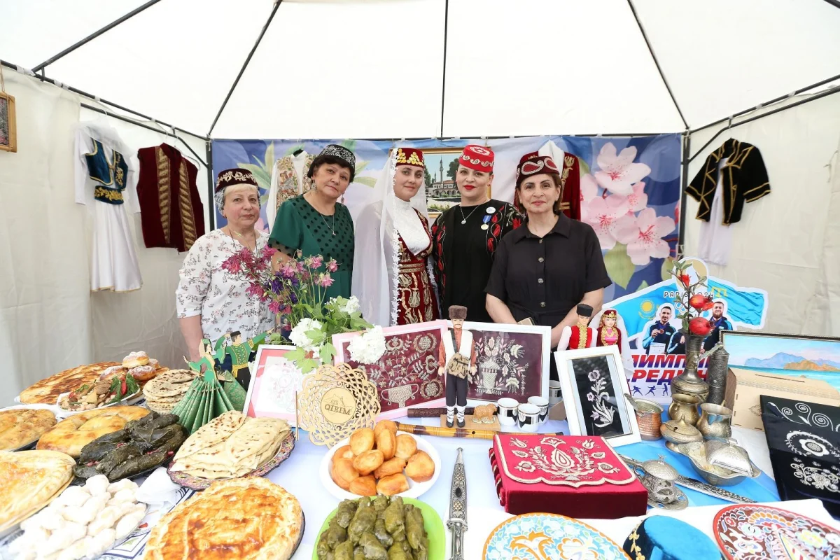 Алматыдағы гастрономиялық жәрмеңке: бір дастарханда 30-дан астам этнос