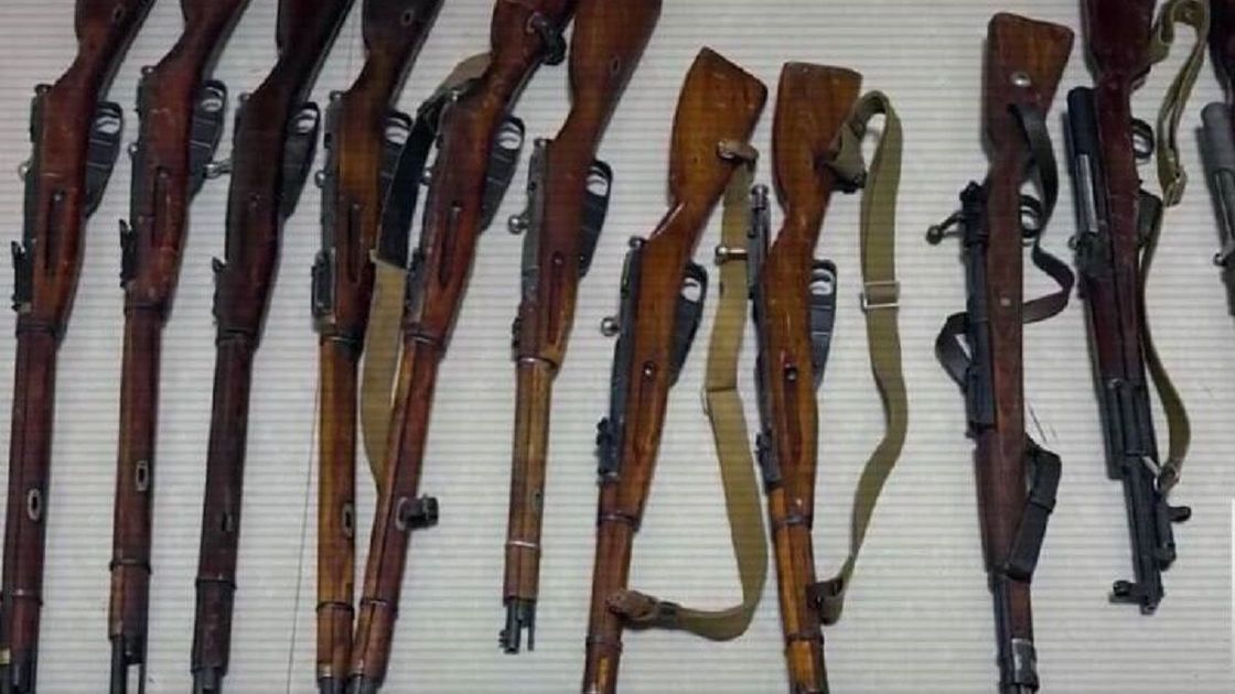 Қантарда ұрланған қару Сайран көлінің жағасынан табылды