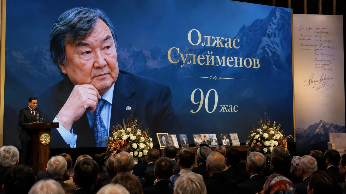 90-летие Олжаса Сулейменова: в Алматы прошел торжественный вечер с участием интеллигенции и молодежи