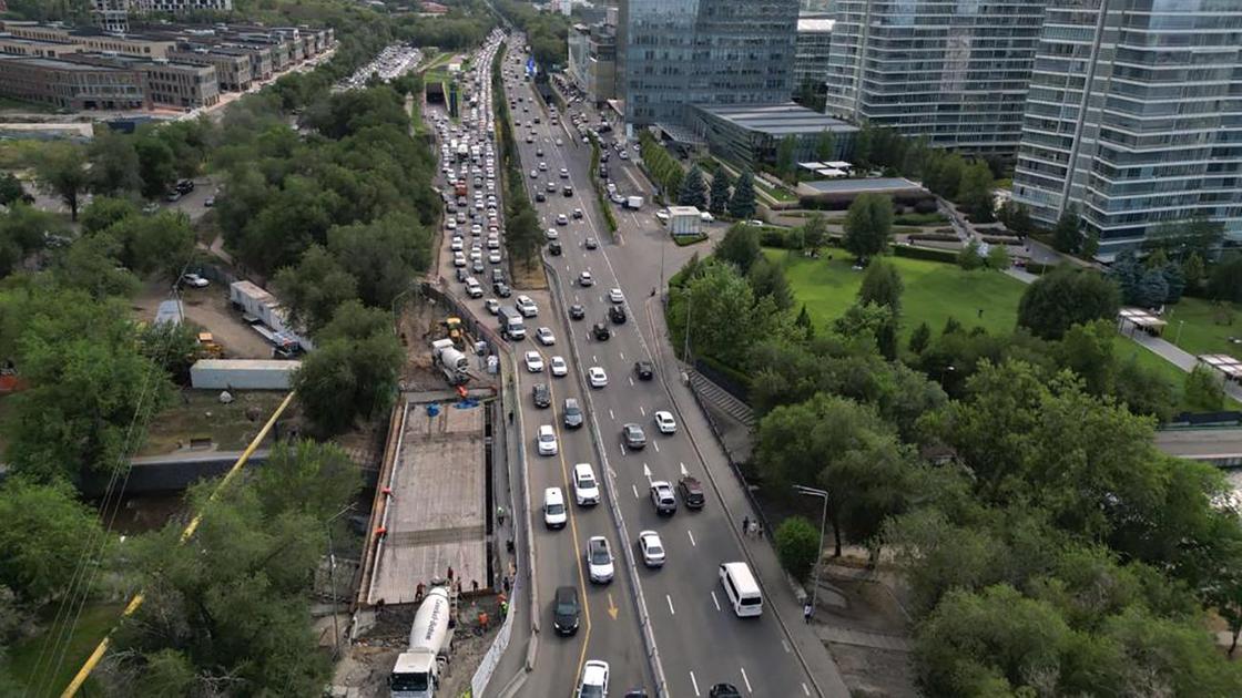 Автобусные полосы появятся на Аль-Фараби, Саина, ВОАД и Рыскулова