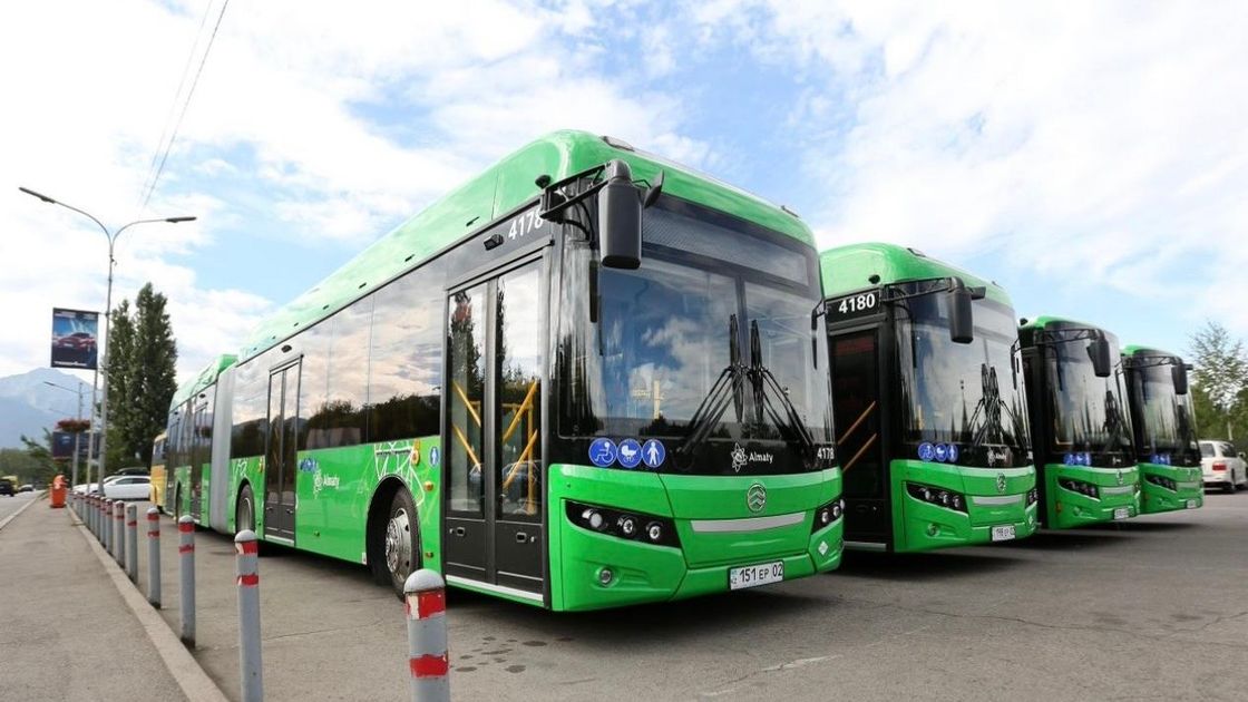 Алматыда қоғамдық көлік жүйесі жаңарып жатыр: 206 бағыт, 3108 автобус