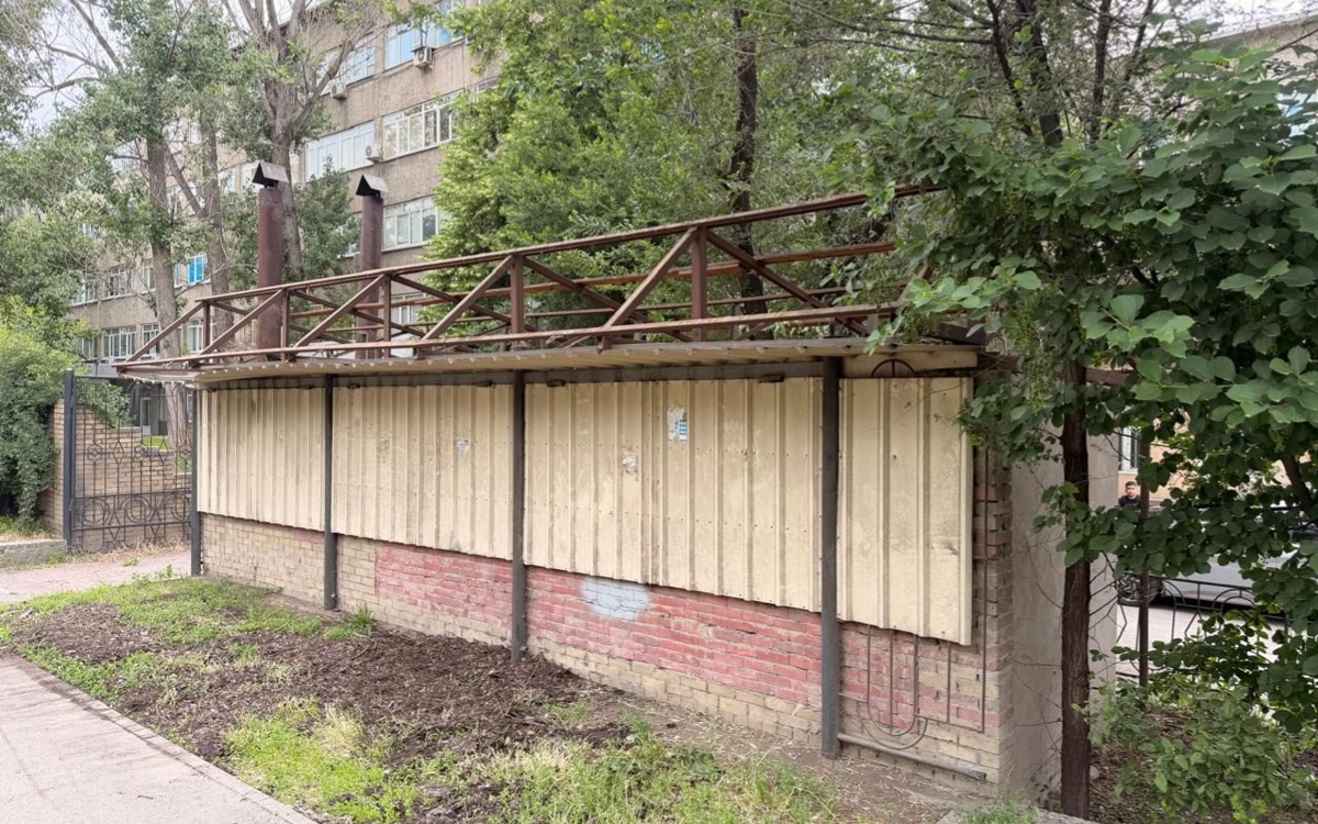Алматыда заңсыз қоғамдық тамақтану нысаны бұзылды
