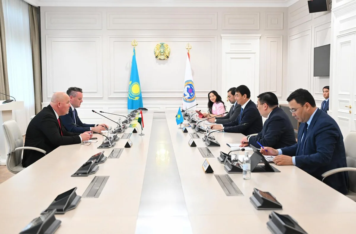 Алматы мен Венгрия арасындағы ынтымақтастықты кеңейту перспективалары талқыланды