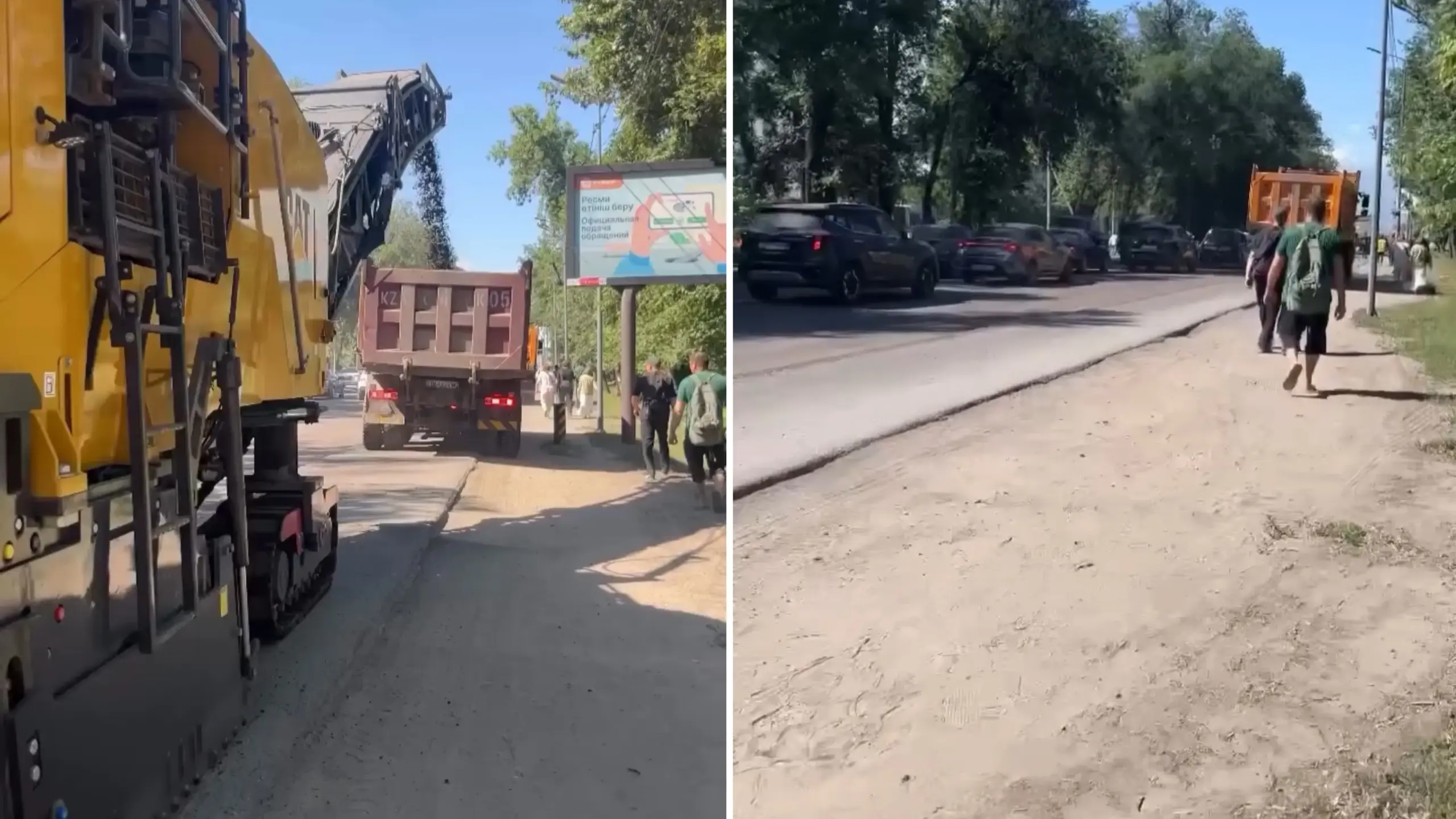 Километровые пробки и пыль: названа дата окончания ремонта Кульджинки под Алматы