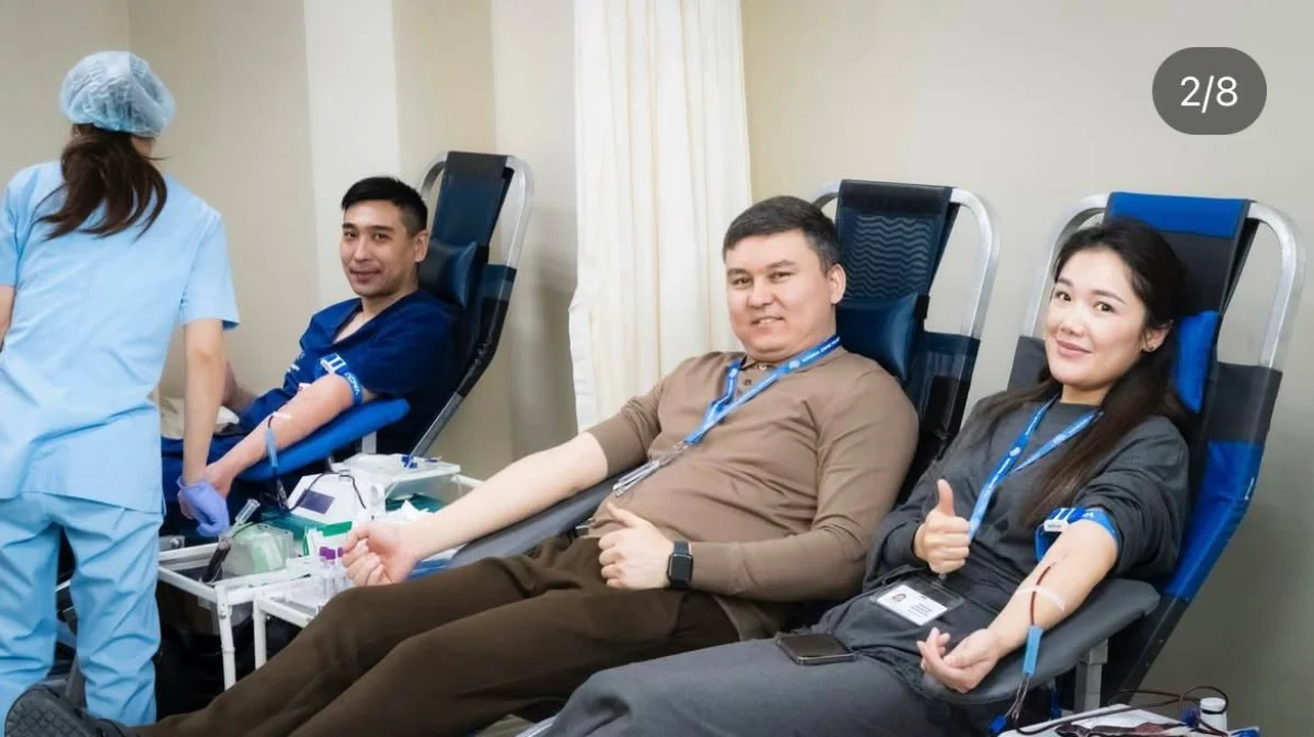 Қан донорларының саны бойынша Алматы көшбасшылар қатарында