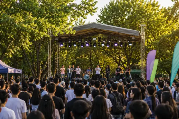 Алматыда Taza Tandau Fest өтті: жастарға салауатты өмір салты насихатталды
