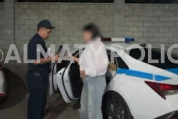 Три женщины устроили драку посреди улицы в Алматы, полиция задержала их