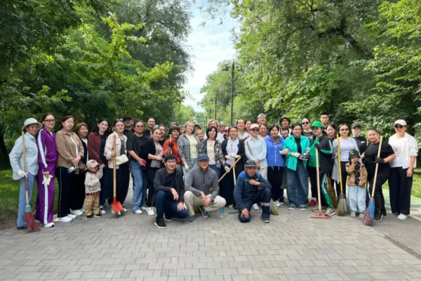 В Алматы за день вывезли 905 кубометров мусора на субботнике