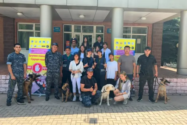 Более 20 тысяч молодых алматинцев поучаствовали в антинаркотических акциях с начала года