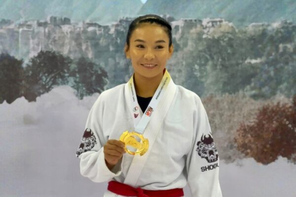 Капитан Кымбат Ахметова из Алматы стала чемпионкой Азии по контактному джиу-джитсу
