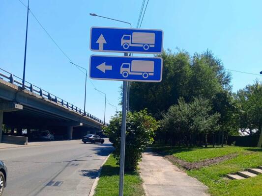 В центре Алматы ограничат движение большегрузов с 25 июля