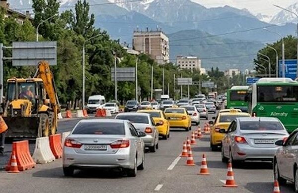 Алматыда Майлин көшесінде бірнеше күнге қозғалыс өзгереді