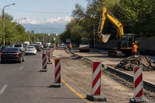 На неделю ограничат движение на проспекте Абая в Алматы
