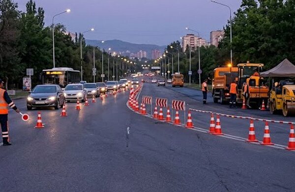 В Алматы на Жандосова введут реверсивное движение на время ремонта