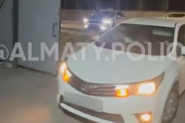 Случайная проверка авто в Алматы вывела полицию на уголовное дело