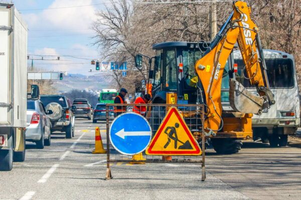 В Алматы с 4 по 13 сентября ограничат движение на улицах Центральная и Талды