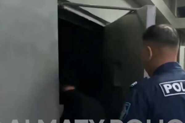 Мешал полицейским работать: алматинец получил трое суток ареста