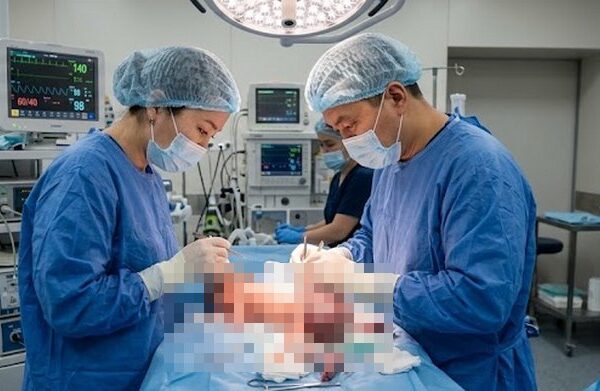 В Алматы спасли новорождённую с 2-килограммовой опухолью