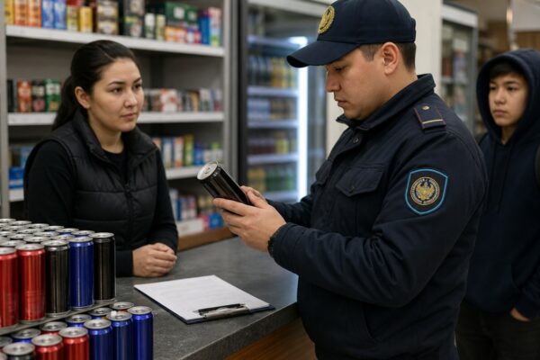 Алматыда кәмелетке толмағандарға энергетик сататын дүкендер тексерілуде