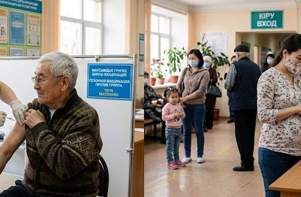 Алматыда тұмауға қарсы тегін екпе кімдерге қолжетімді