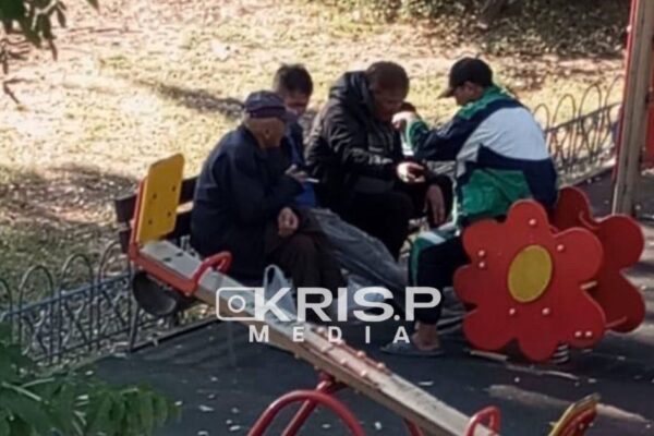 Алматыда балалар алаңында шешініп, қырынған ер адам жауапкершілікке тартылды