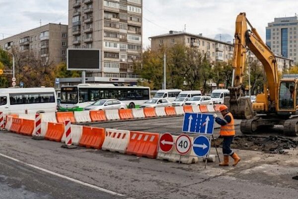 В Алматы перекроют участок улицы Толе би из-за аварийных работ