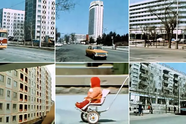 Блогер показал видео 1978 года об «Орбите» в Алматы: апорт, «Байконур» и космос